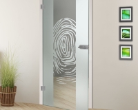 White empty room with green landscape in window. Scandinavian interior design. 3D illustration